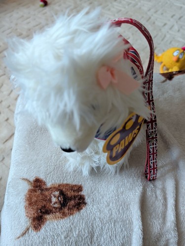 Vintage paws plush - paws,