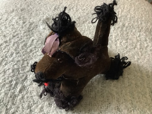Rare vintage soft toy black - vintage, &