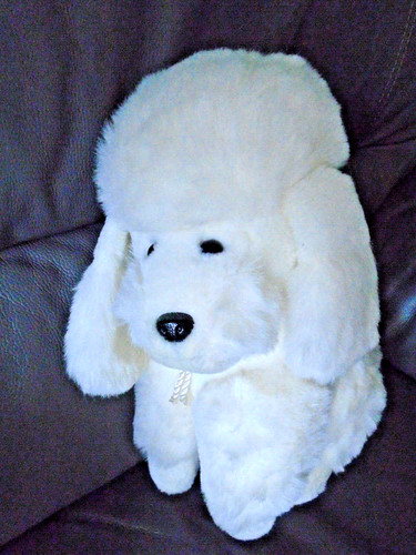 Vintage 1970 fluffy poodle - 1970's,