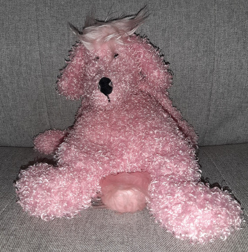 Vintage jellycat pink poodle - vintage,