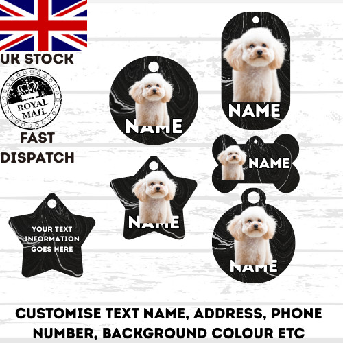 Toy poodle dog personalised - dog,
